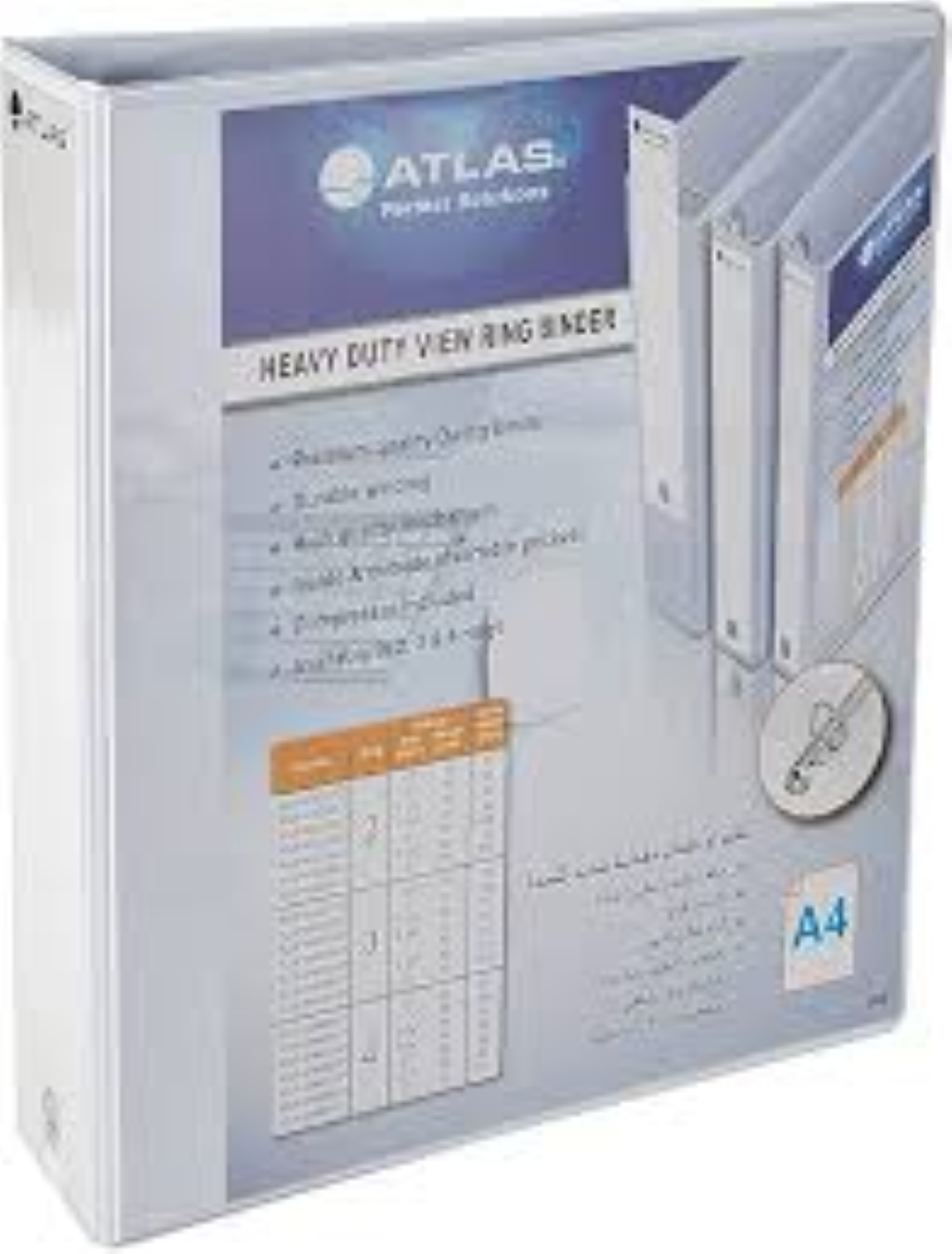 Atlas PVC 4ring A4 35mm (1¼") w/p WE AS-F41449357